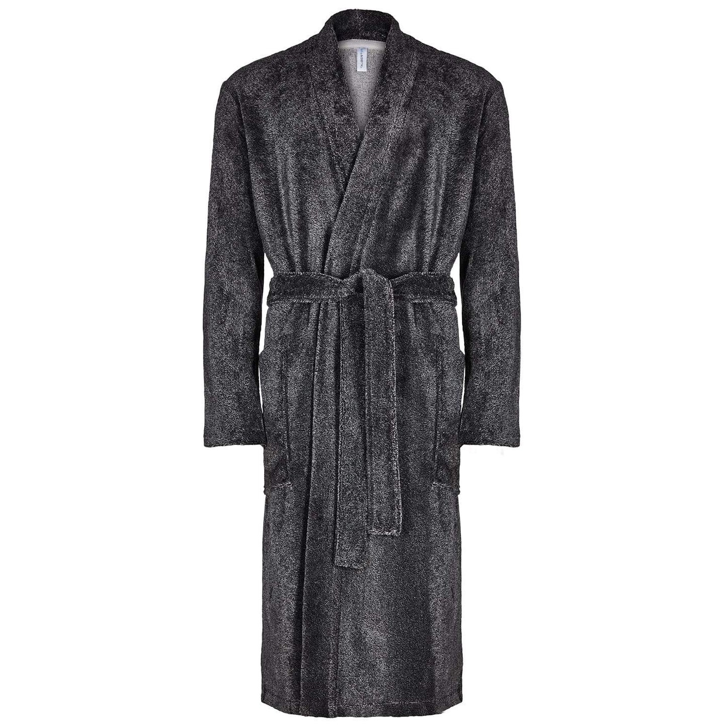 Taubert Eric langer Kimono 120 cm Schwarz Bademantel
