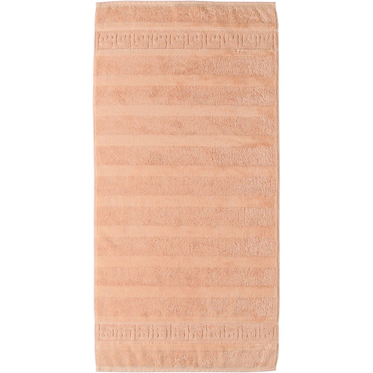 Cawö Noblesse 1001-368 Lachs Uni Walkfrottier-Tücher