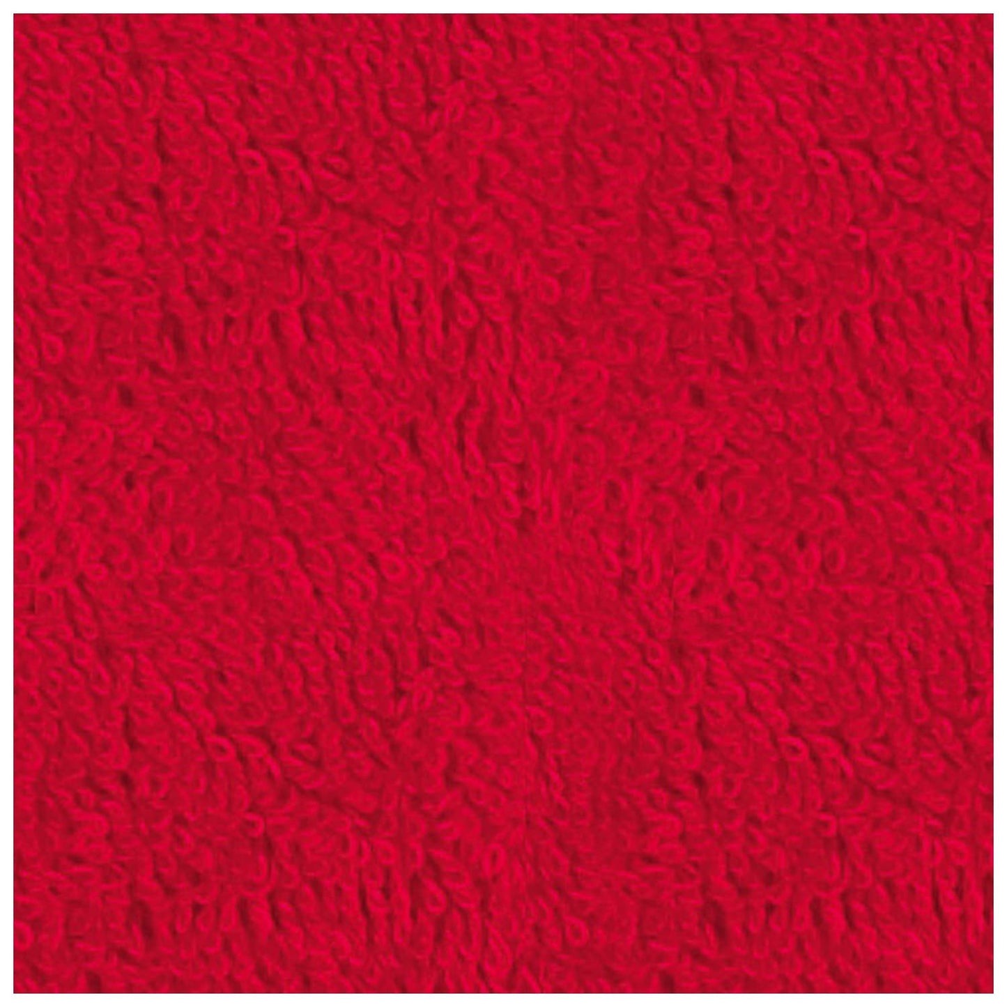 Cawö Noblesse 1002-203 Rot Uni Walkfrottier-Tücher