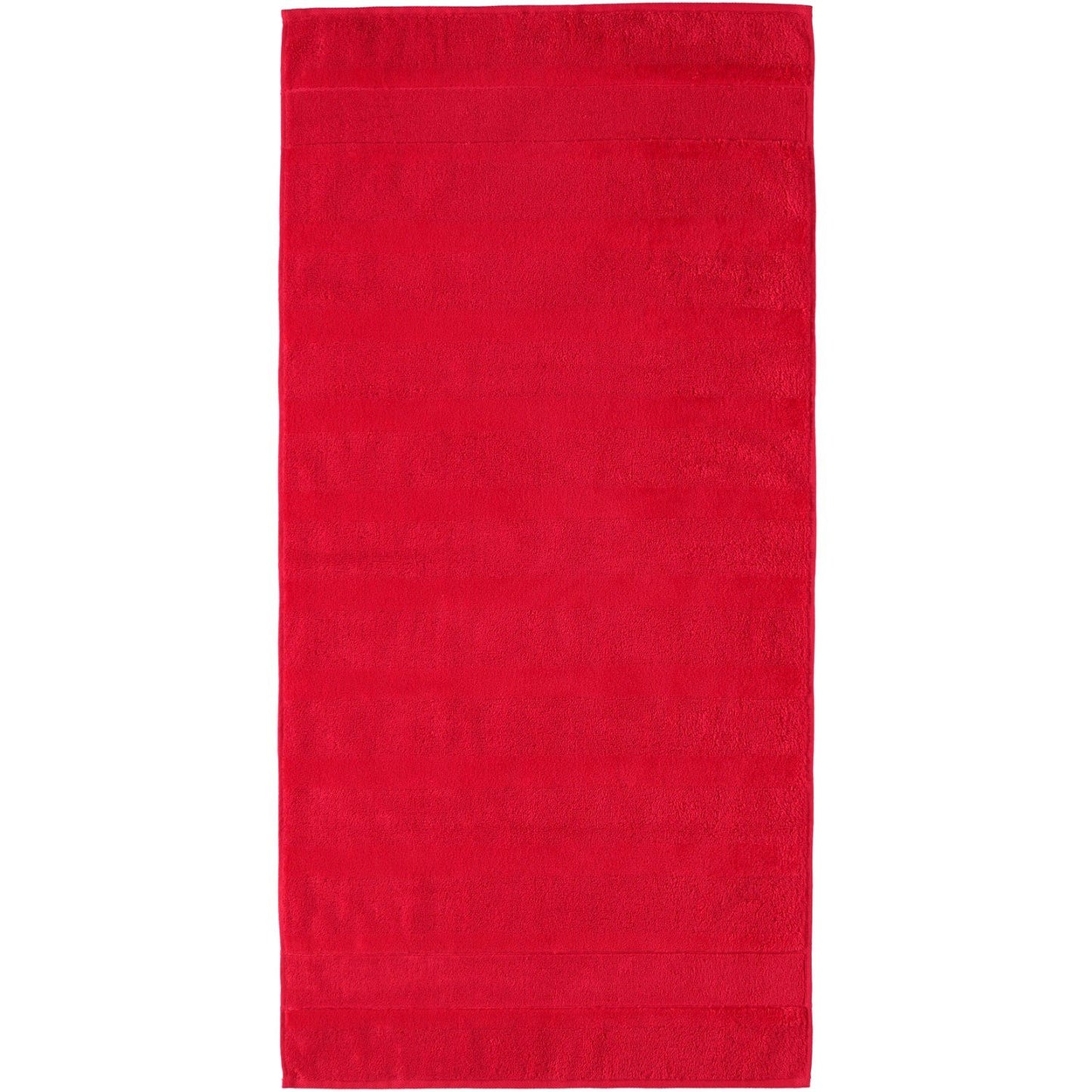 Cawö Noblesse 1002-203 Rot Uni Walkfrottier-Tücher