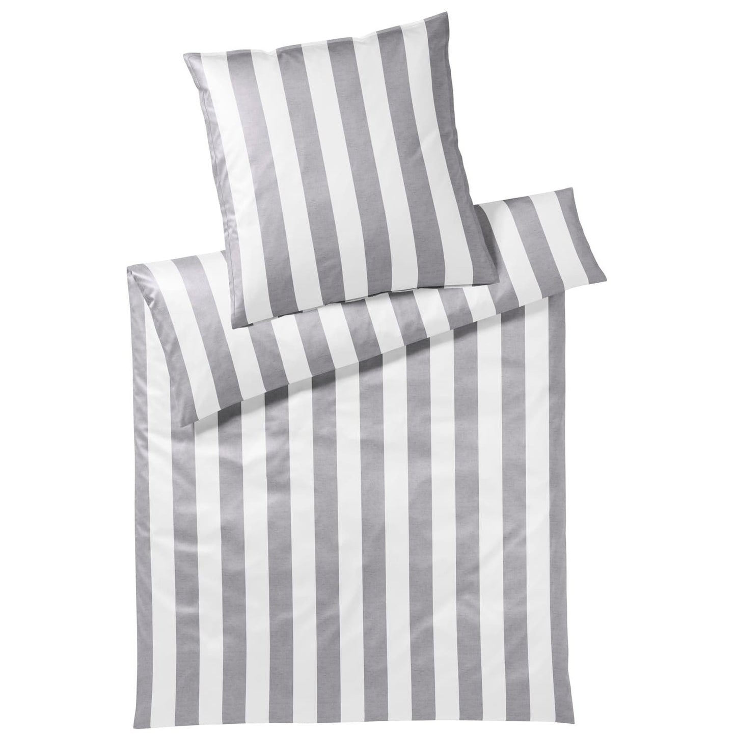 Covered Connect 600-19 Silber Washed Cotton Bettwäsche