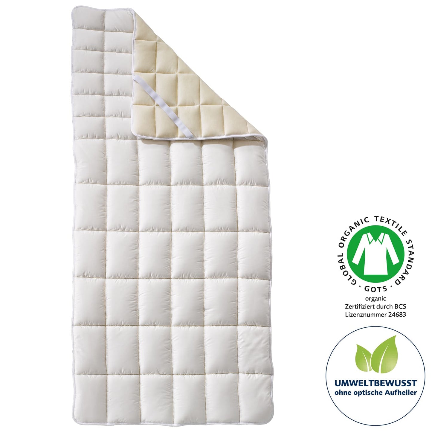 Billerbeck Classic Organic 382 Cosidorm Nature Natur-Topper