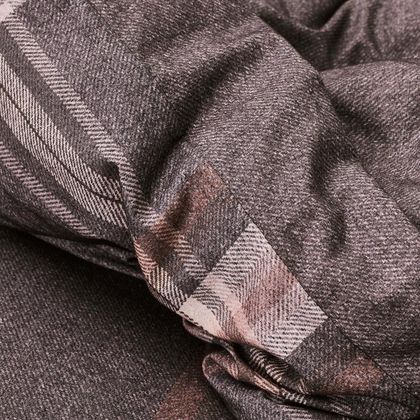 Essenza Valentina Flanell Bettwäschegarnitur Grey