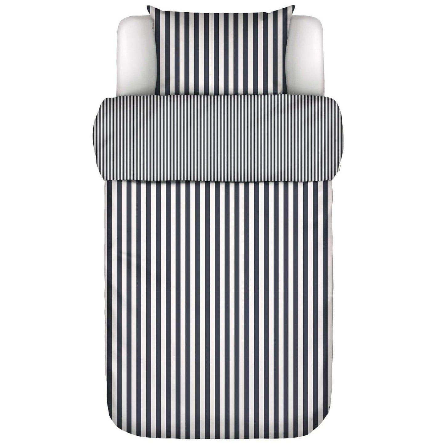 Marc O´Polo Classic Stripe Navy Satin Bettwäsche