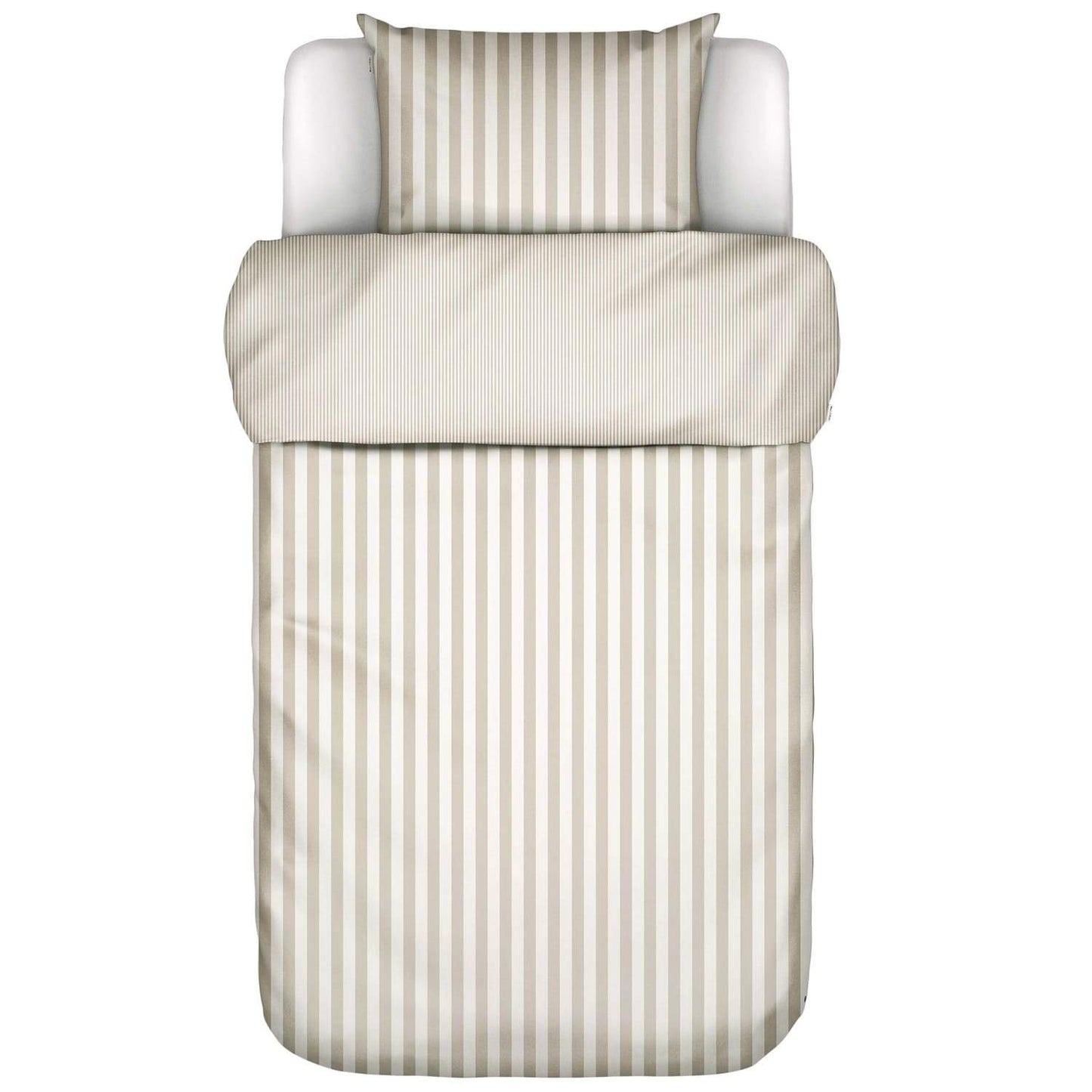 Marc O´Polo Classic Stripe Oatmeal Satin Bettwäsche