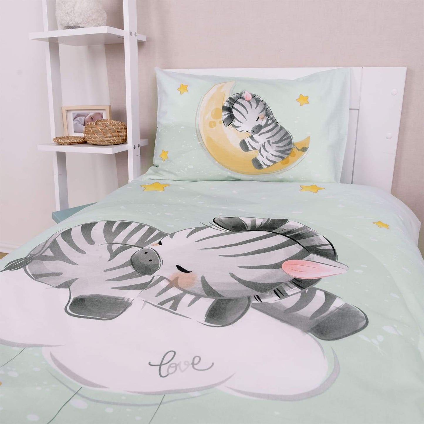 Baby Best Zebra Renforce Bettwäschegarnitur