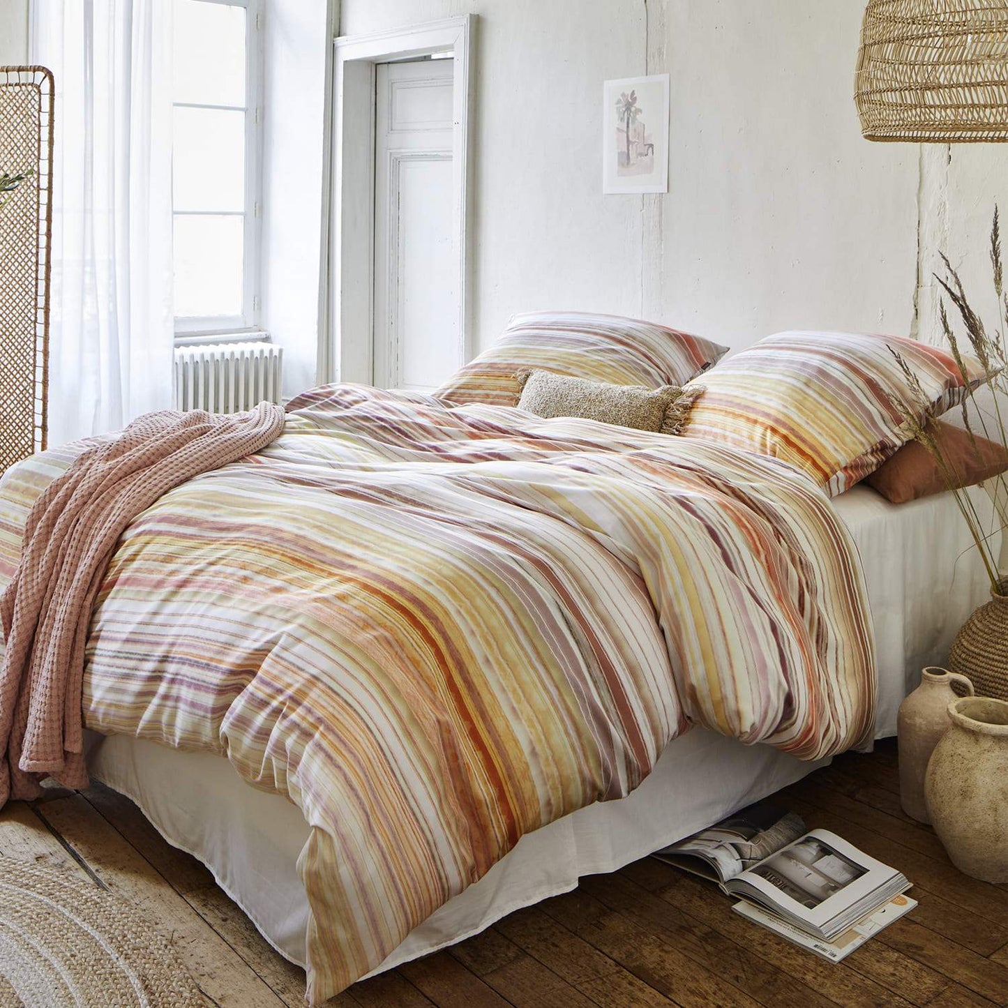 Irisette Magic 8884-50 Apricot Mako-Satin Bettwäschegarnitur
