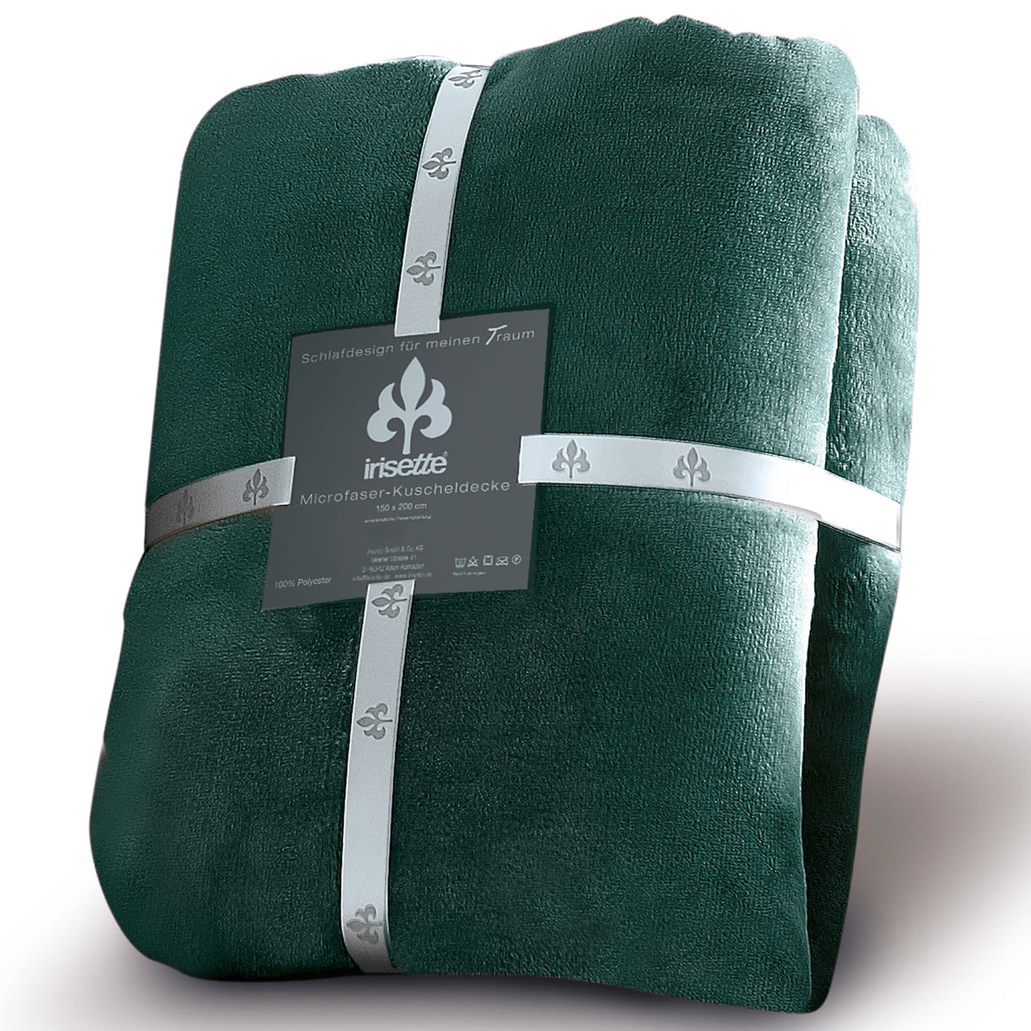 Irisette Relax 8900 Microfaser Kuscheldecke Uni