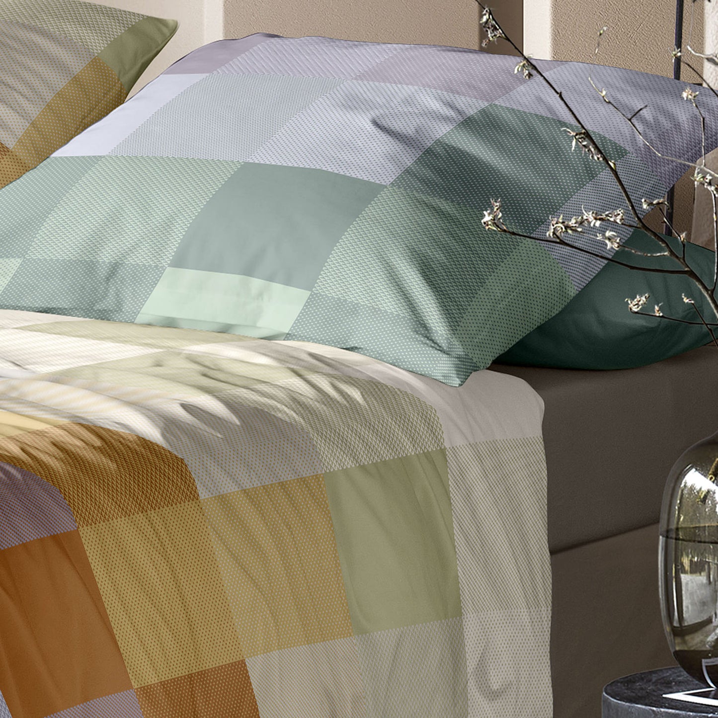 Irisette Wave 8695-90 Mako-Satin Bettwäschegarnitur