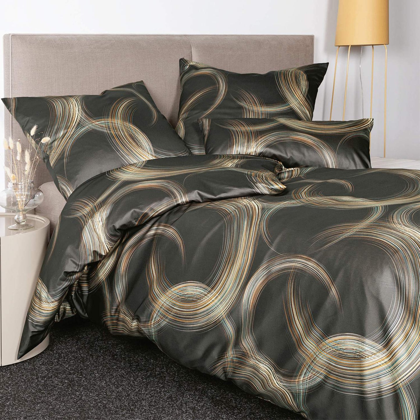 Janine Milano 45099-87 Mako-Satin Bettwäschegarnitur