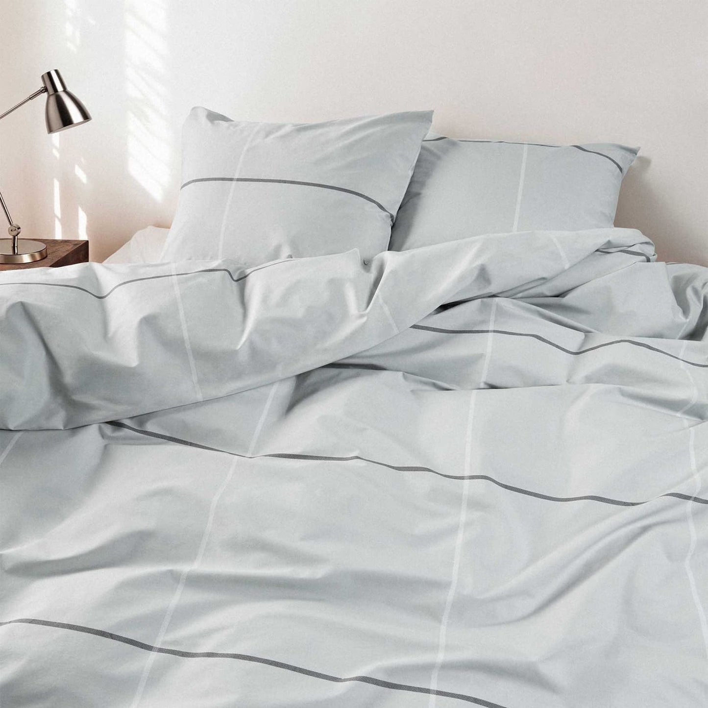 Marc O´Polo Suvie Grey Mist Perkal Bettwäschegarnitur
