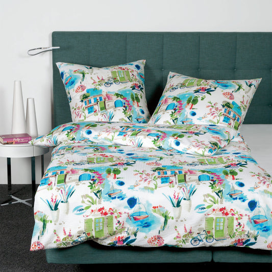 Janine Tango 20092-02 Seersucker Bettwäschegarnitur