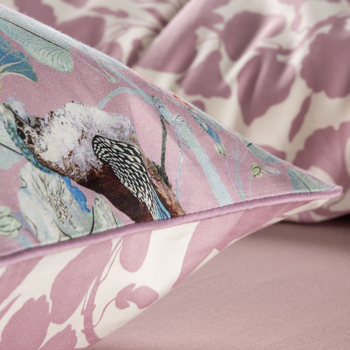 Essenza Aleste Pale Lilac Bio-Satin Bettwäschegarnitur