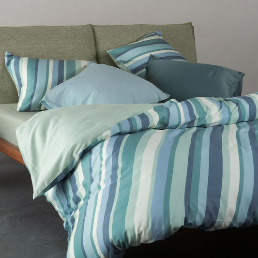 Essenza Suzie Subtle Green Satin Bettwäschegarnitur