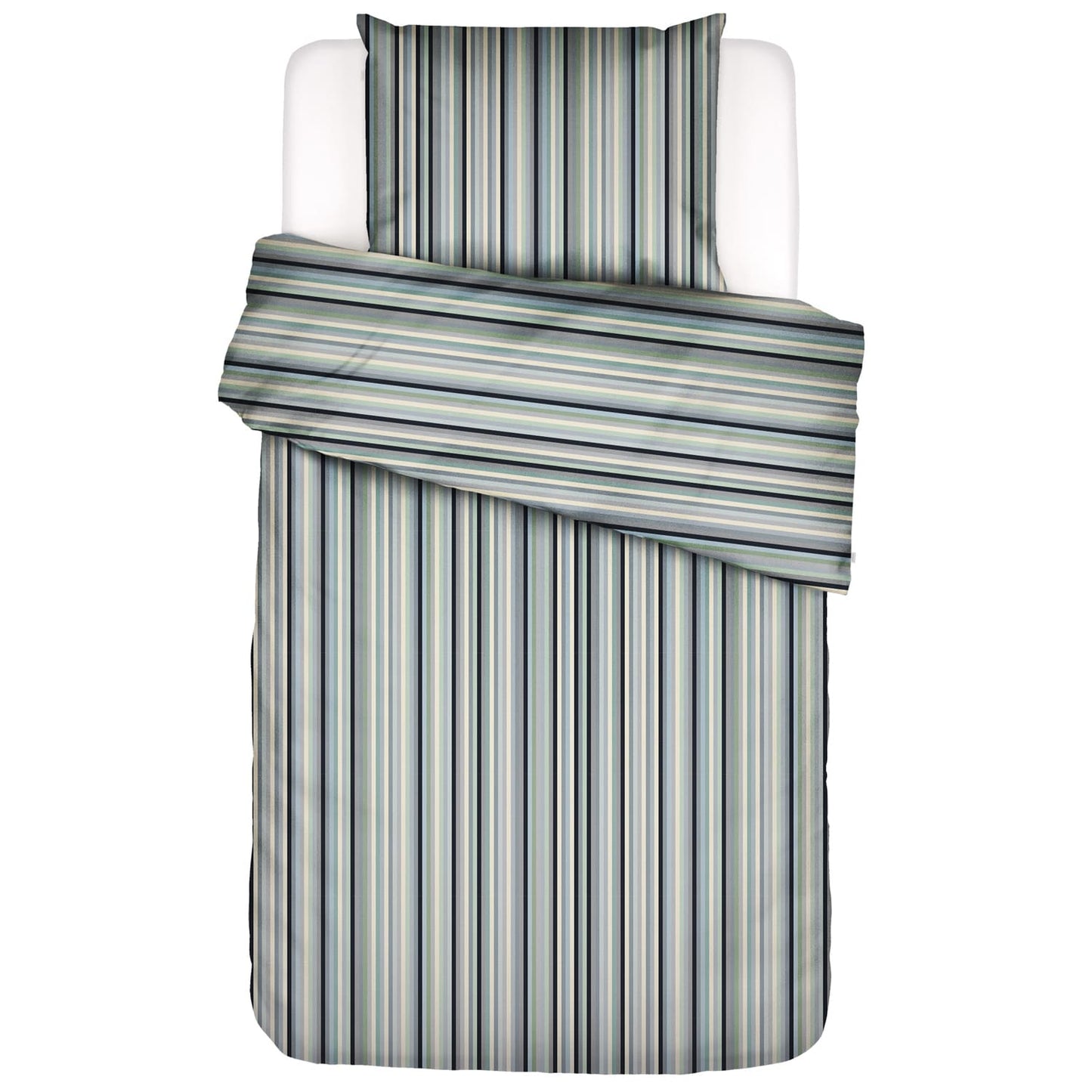Essenza Donna Global Grey Bio-Satin Bettwäschegarnitur