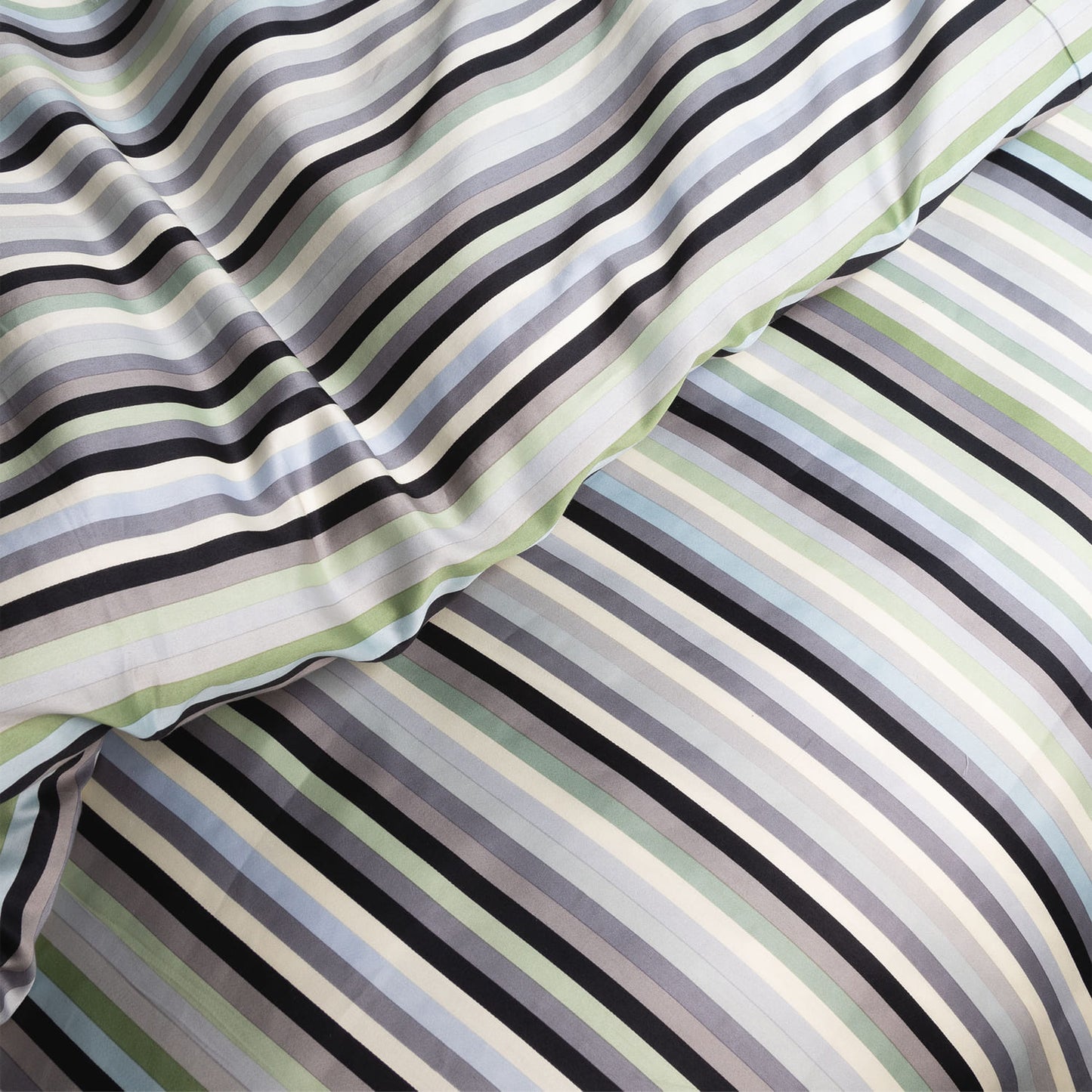 Essenza Donna Global Grey Bio-Satin Bettwäschegarnitur