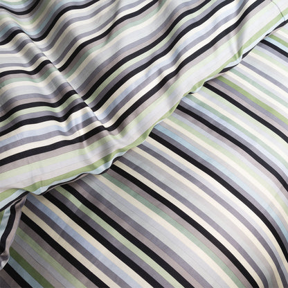 Essenza Donna Global Grey Bio-Satin Bettwäschegarnitur