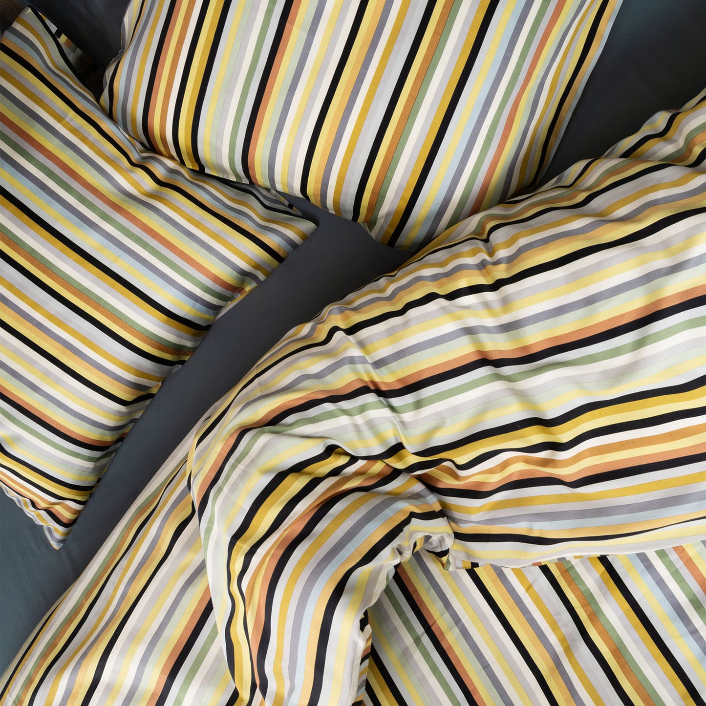 Essenza Donna Hazey Yellow Bio-Satin Bettwäschegarnitur