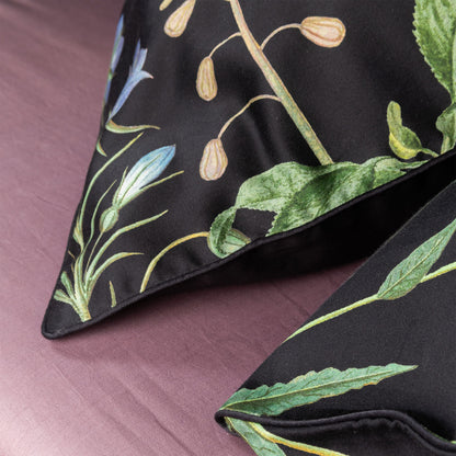 Essenza Augustina Anthracite Satin Bettwäschegarnitur