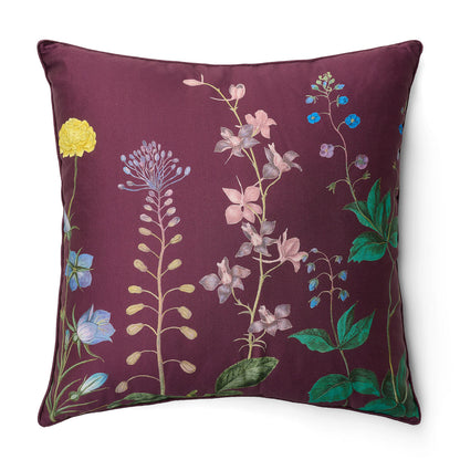 Essenza Augustina Mauve Wine Satin Bettwäschegarnitur