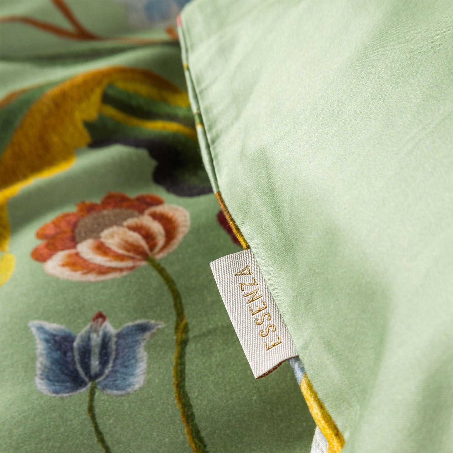 Essenza Rosanella Basil Green Twill Bettwäschegarnitur