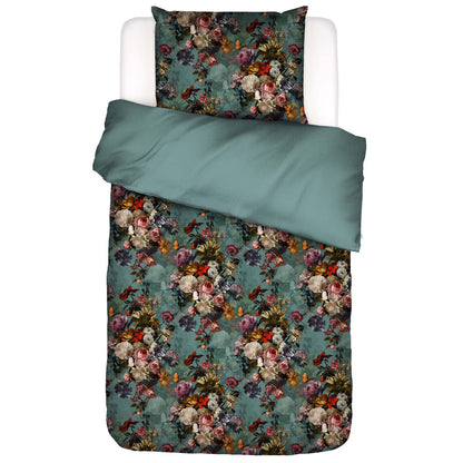 Essenza Karli Reef Green Satin Bettwäschegarnitur