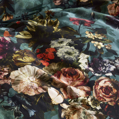 Essenza Karli Reef Green Satin Bettwäschegarnitur