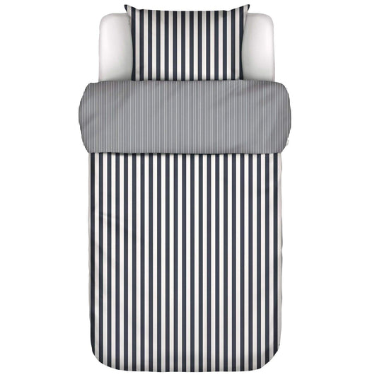 Marc O´Polo Classic Stripe Navy Satin Bettwäsche