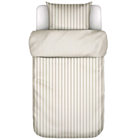Marc O´Polo Classic Stripe Oatmeal Satin Bettwäsche