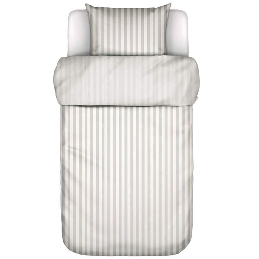Marc O´Polo Classic Stripe Silver Satin Bettwäsche