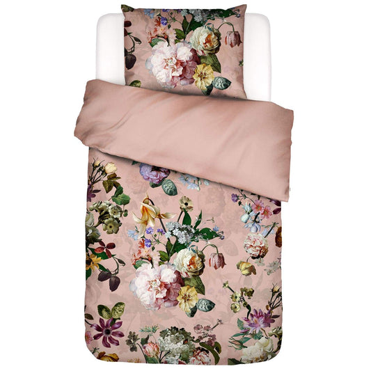 Essenza Fleur Evening Rose Satin Bettwäschegarnitur