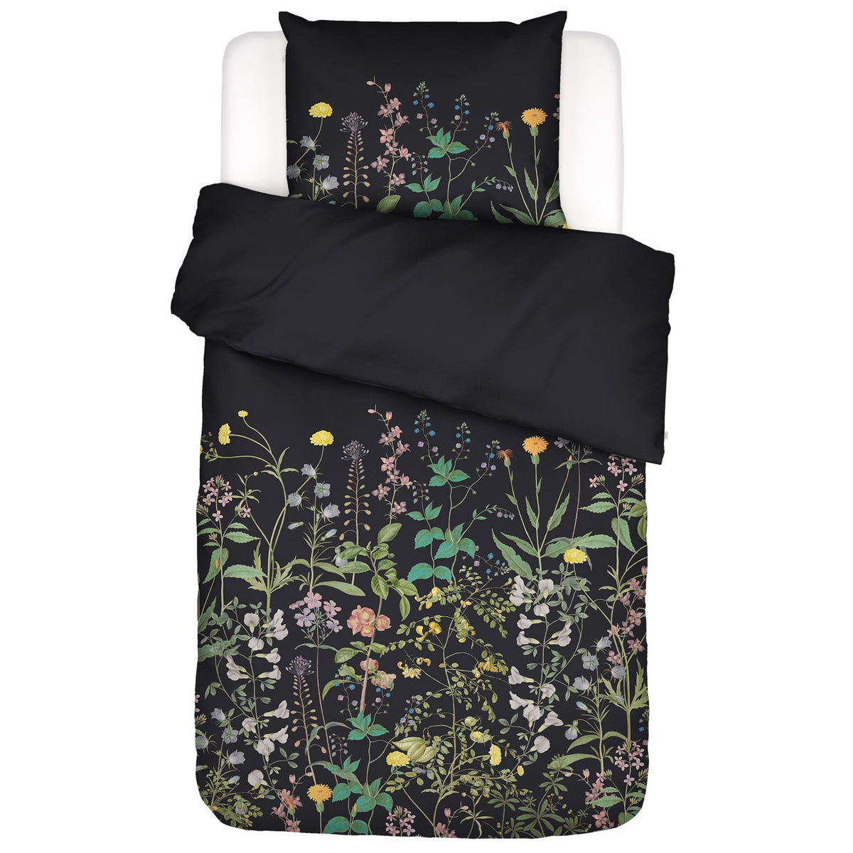 Essenza Augustina Anthracite Satin Bettwäschegarnitur
