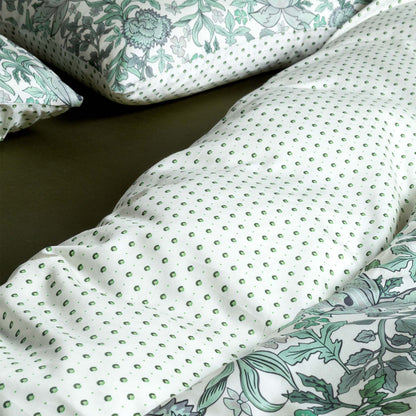Essenza Ophelia Greenish Satin Bettwäschegarnitur