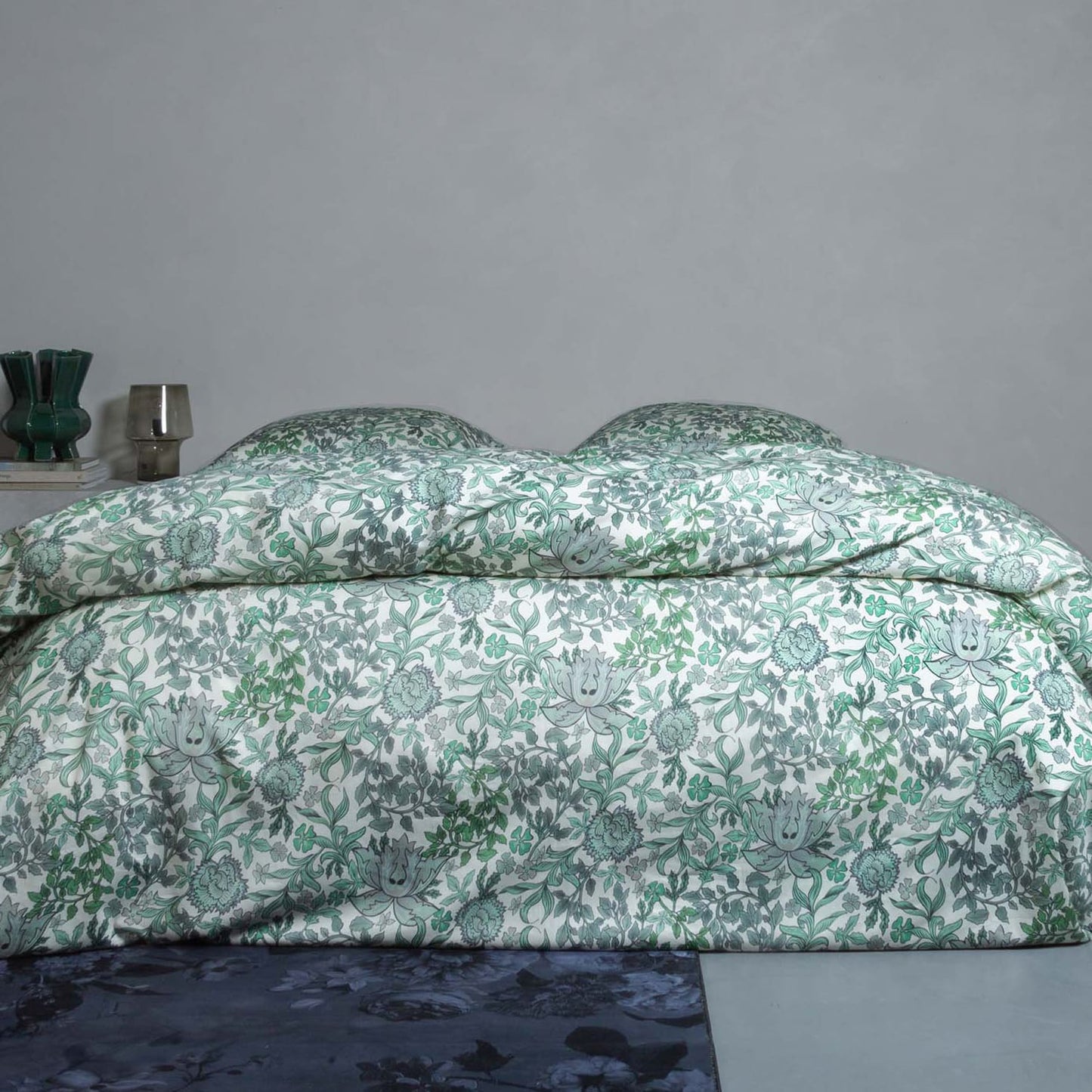 Essenza Ophelia Greenish Satin Bettwäschegarnitur