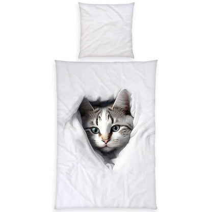 Herding Young Collection Katze Renforce Bettwäschegarnitur