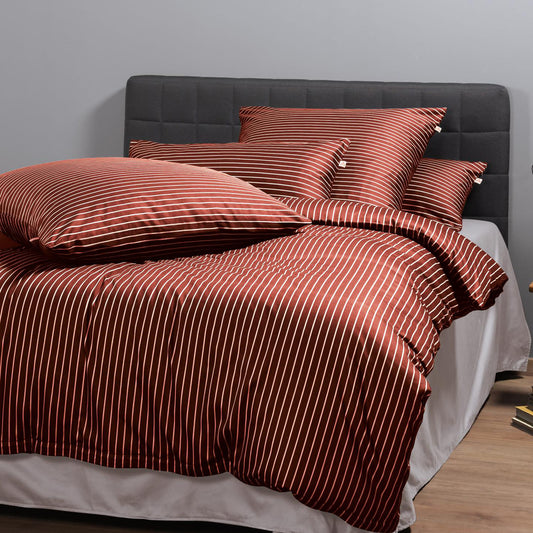 Irisette Verona 8303-60 Rot Mako-Satin Bettwäschegarnitur