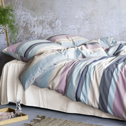 Irisette Easy 8446-90 Soft-Seersucker Bettwäschegarnitur