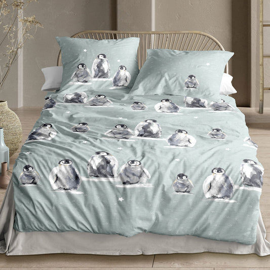Irisette Panda 8645-20 Edel-Feinbiber Bettwäschegarnitur