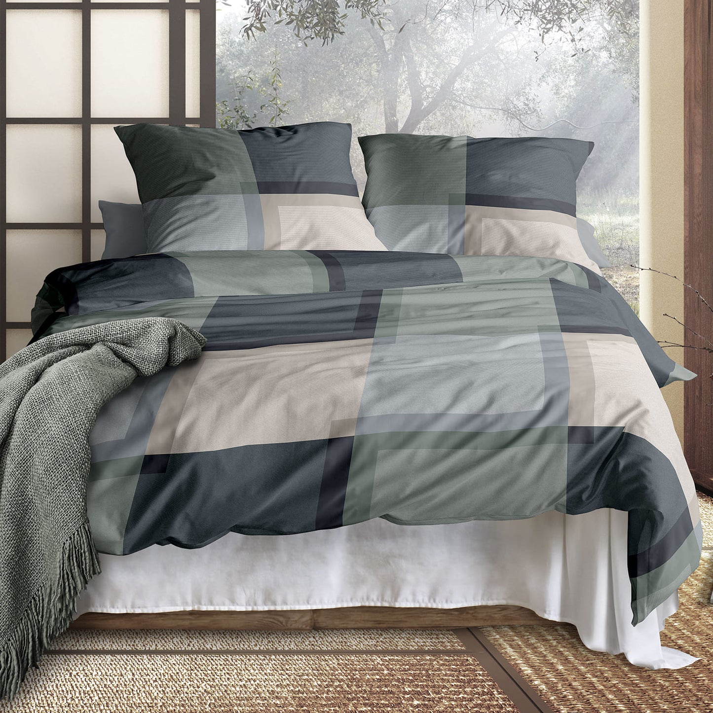 Irisette Wave 8672-30 Mako-Satin Bettwäschegarnitur