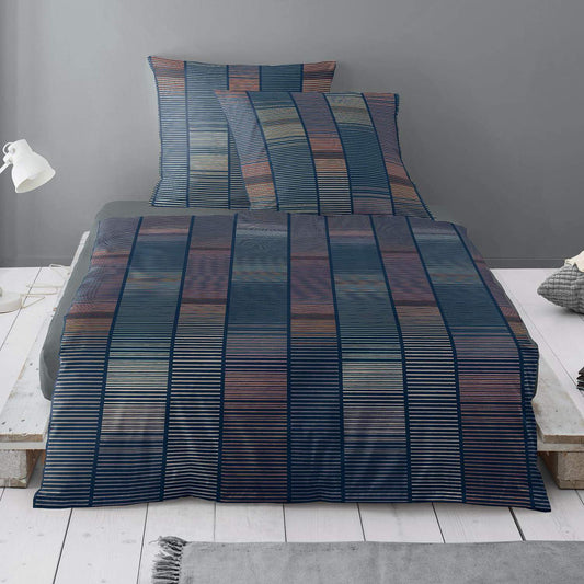 Irisette Sky 8313-20 Blau Mako-Satin Bettwäschegarnitur