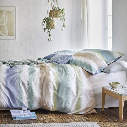 Irisette Sky 8527-20 Blau Mako-Satin Bettwäschegarnitur