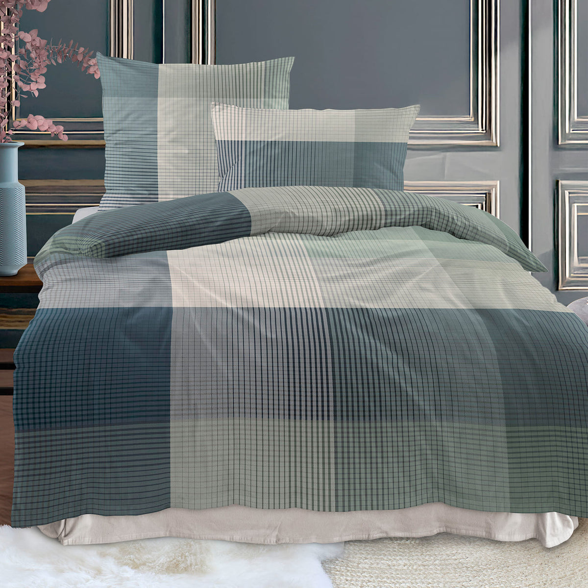 Irisette Wave 8637-30 Mako-Satin Bettwäschegarnitur
