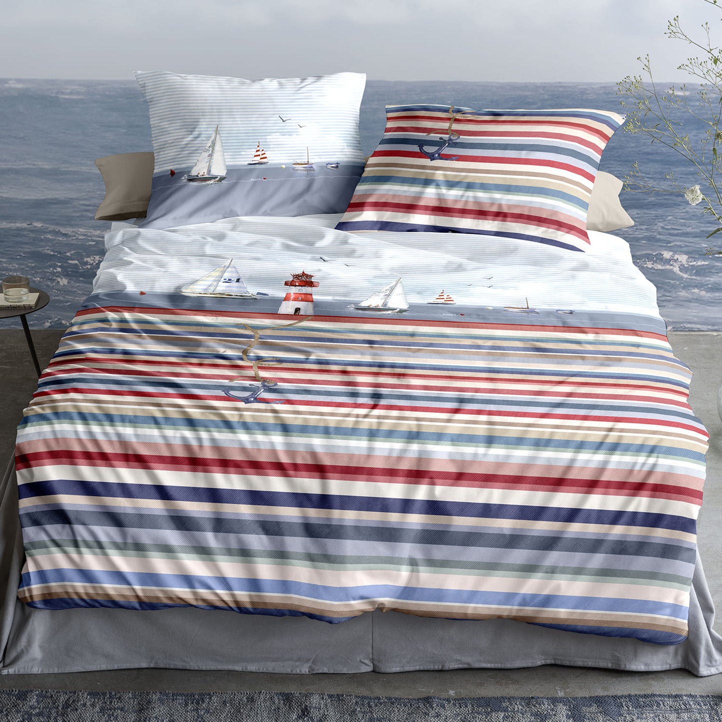 Irisette Wave 8601-90 Mako-Satin Bettwäschegarnitur