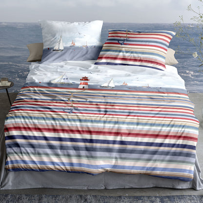 Irisette Wave 8601-90 Mako-Satin Bettwäschegarnitur