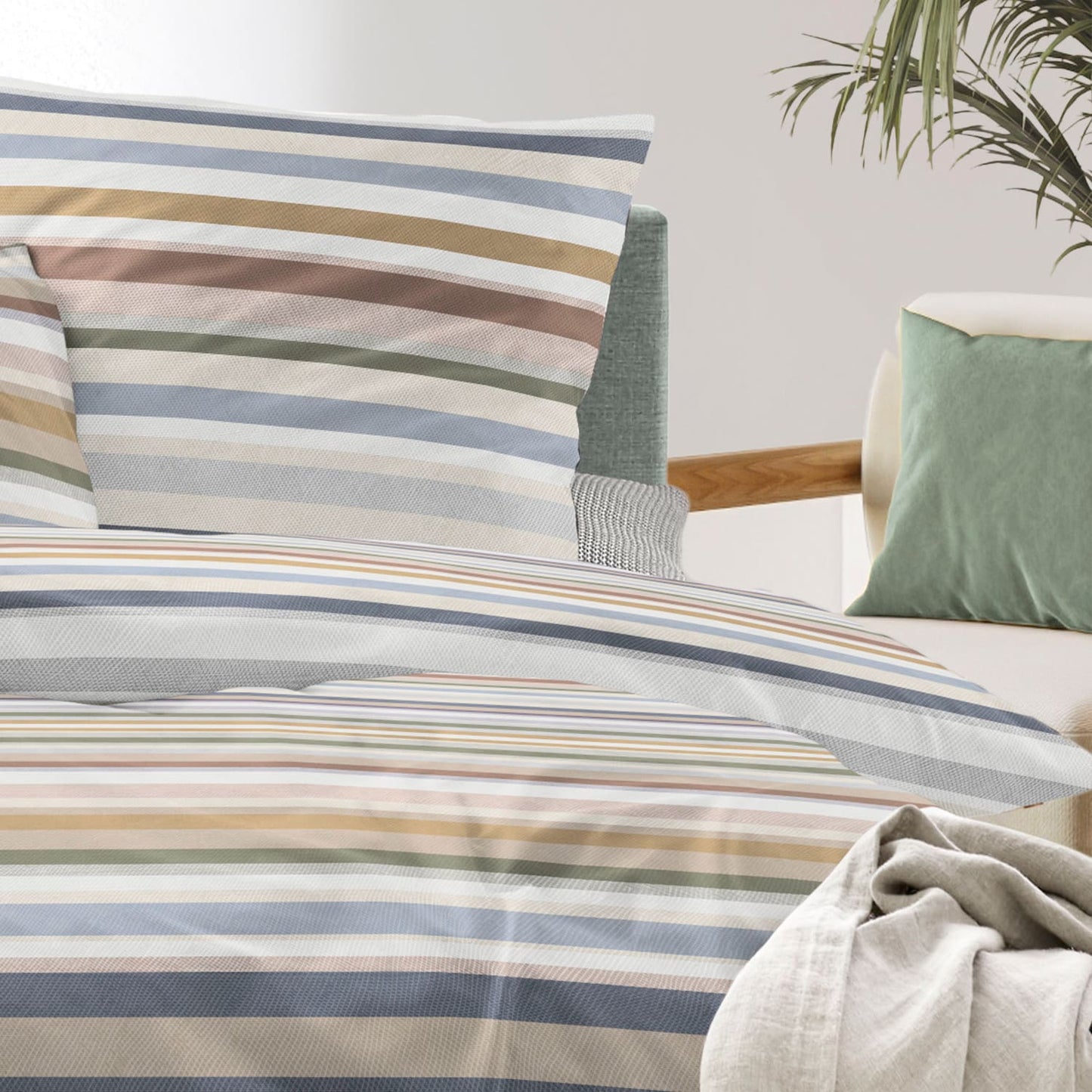 Irisette Wave 8690-80 Mako-Satin Bettwäschegarnitur
