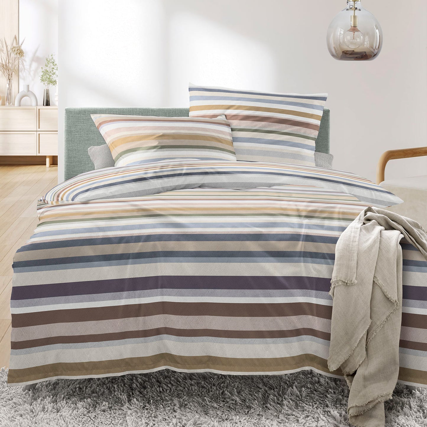 Irisette Wave 8690-80 Mako-Satin Bettwäschegarnitur