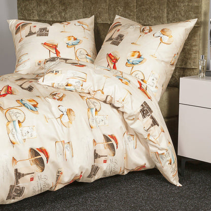 Janine Modern Art S 42122-09 Mako-Satin Bettwäschegarnitur