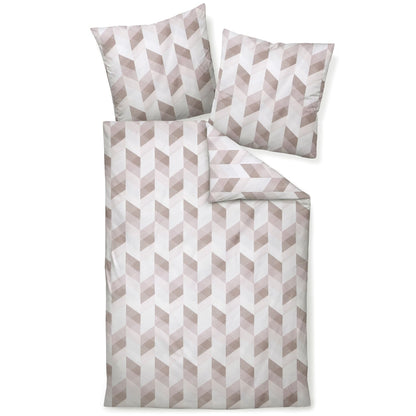 Janine Moments 98111-05 Mako-Satin Bettwäschegarnitur Rose
