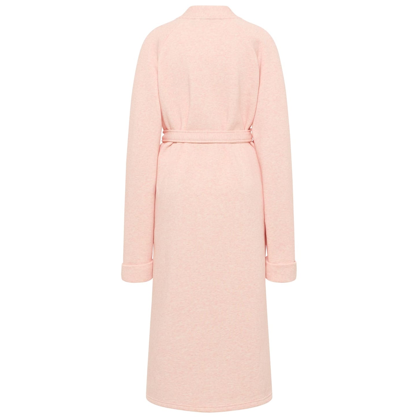 SANSIBAR Sylt Sweat Hausmantel mit Säbel Stickerei Apricot