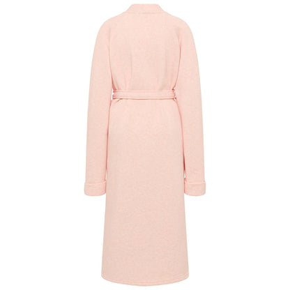 SANSIBAR Sylt Sweat Hausmantel mit Säbel Stickerei Apricot